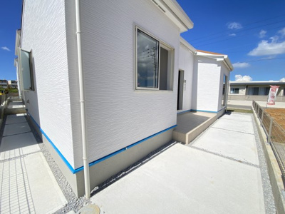 【その他】 | 読谷村大湾2期（全5棟）新築平屋3号棟 | 3号棟　テラス付き♪