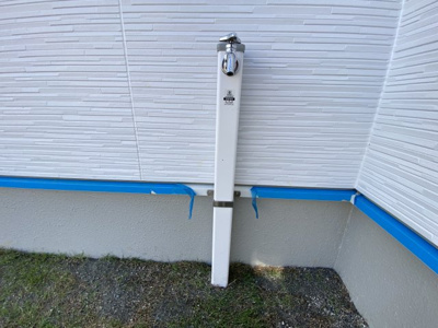 【設備】 | 読谷村大湾2期（全5棟）新築平屋3号棟 | 3号棟　外水栓♪