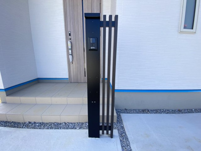 【設備】 | 読谷村大湾2期（全5棟）新築平屋3号棟 | 3号棟　オシャレなインターフォン♪