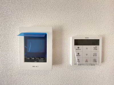 【セキュリティ】 | 読谷村大湾2期（全5棟）新築平屋3号棟 | 3号棟　TVモニター付きインターフォン♪ワンタッチ給湯設備♪