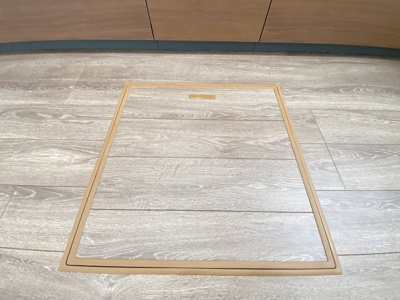 【キッチン】 | 読谷村大湾2期（全5棟）新築平屋3号棟 | 3号棟　床下収納付き♪