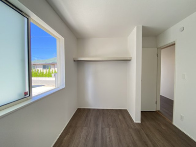 【収納】 | 読谷村大湾2期（全5棟）新築平屋3号棟 | 3号棟　洋室5.25帖＋CL付き♪