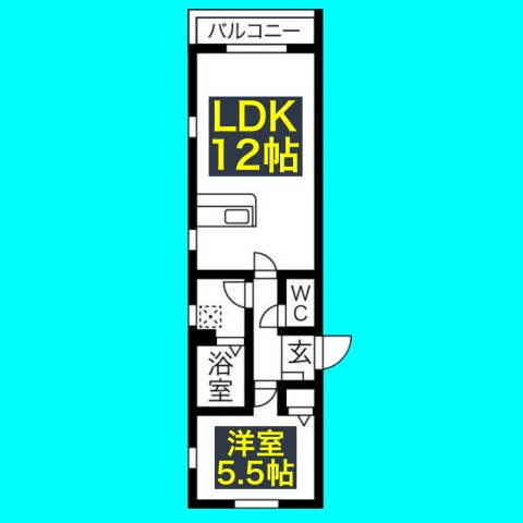 グランフォーレ名古屋の間取り