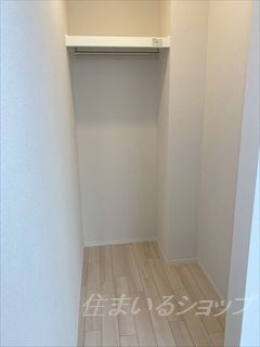 広島市安佐北区可部１丁目のアパートの収納|ウォークインクローゼット