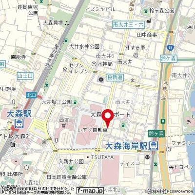 【地図】 | 東急ドエル・グラフィオ大森