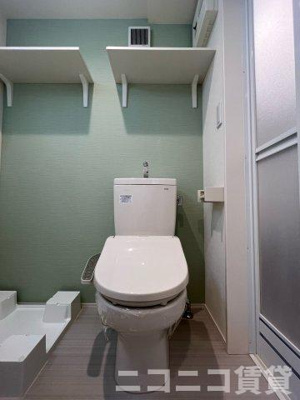 【トイレ】 | Cayman Terrace | 別号室イメージの為、現状を優先致します。