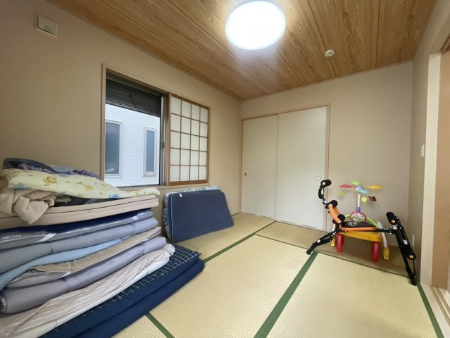 松伏町の省エネエコ住宅│太陽光発電＋大型WIC付住宅の和室|和室があると落ち着いた雰囲気になりますね
