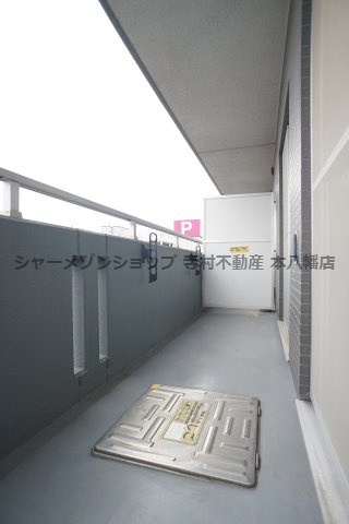 エスティメゾン妙典のバルコニー