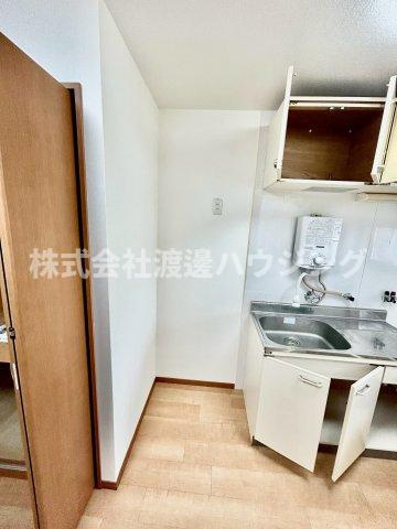 松村貸家のその他|冷蔵庫設置スペース