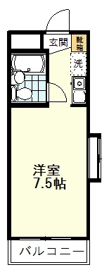 【間取り】 | パレ・ドール西国分寺