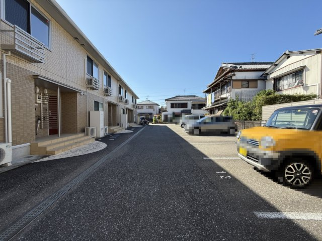 ソレイユⅠの駐車場