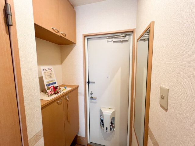 パンシオーネの玄関