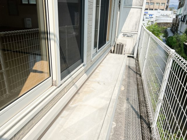 パンシオーネのバルコニー