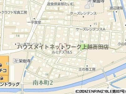 ルミナス　Ｔ＆Ｓの地図|位置図