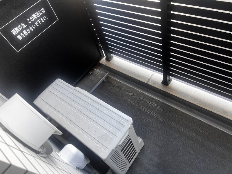 ドムス・スタイル武蔵小山のバルコニー