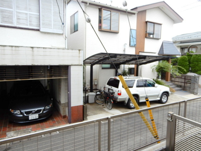 カスターニャ　プラドの展望|テラスからの見晴らしです