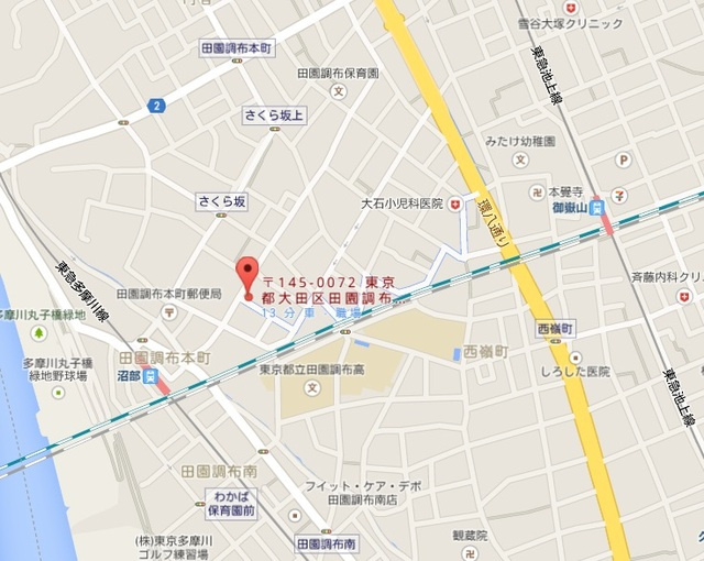 カスターニャ　プラドの地図|★案内図★