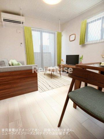 ミノリⅢ　Ａの居間・リビング|居室・リビング