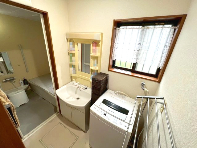 和ケ原3丁目の洗面所|スペースが確保できる洗面所です