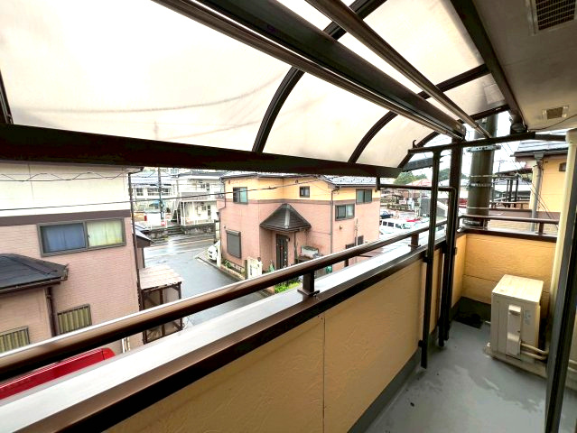 和ケ原3丁目のバルコニー|広々としたバルコニーです