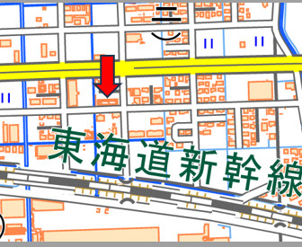 大垣市　一棟アパートの地図