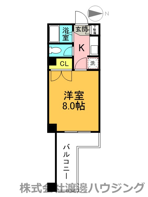ハシモトエージェンシービルの間取り
