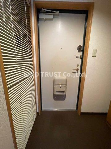 キリンパークサイドの玄関|ゆったりとした玄関です