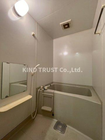 キリンパークサイドの浴室|落ち着いた空間のお風呂です