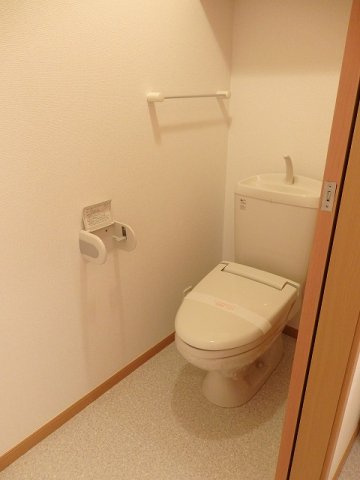 ソレイユ２番館のトイレ|トイレもきれいです
