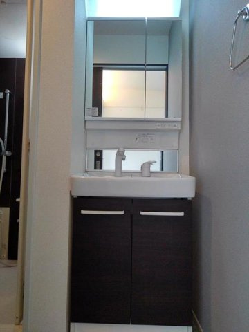 美都エルシティの洗面所|広い洗面スペース