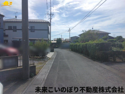 【前面道路含む現地写真】 | 加須市北辻中古戸建て | 前面道路含む現地写真です