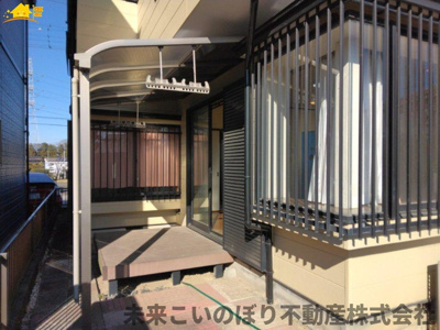 【庭】 | 加須市北辻中古戸建て | お庭のお手入れも楽々。プチ家庭菜園などにもオススメです！