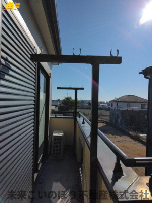 【バルコニー】 | 加須市北辻中古戸建て | バルコニー付きです