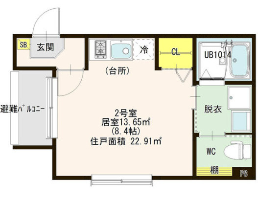 プリマ　カーサⅡの間取り