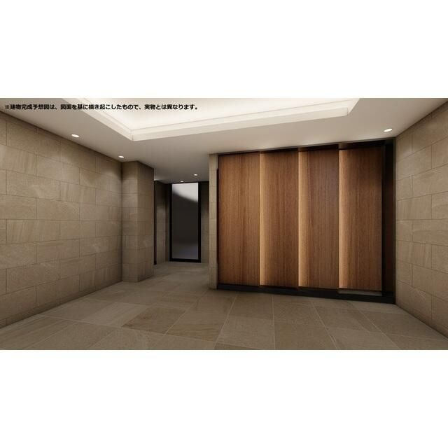 プレディアコート三軒茶屋のエントランス