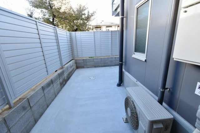 Victoire久寿川のバルコニー