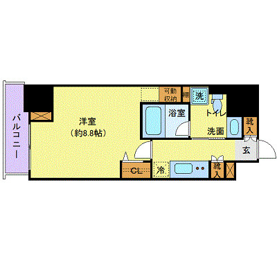 【間取り】 | グランドコンシェルジュ六本木