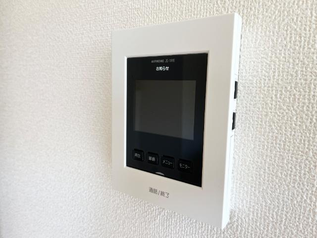 ルーエンハイムの内装|カメラ付インターホン