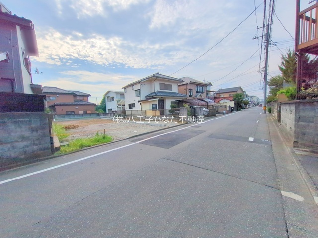 祝：成約済み　八王子市　長房町　売地の前面道路含む現地写真|～仲介手数料無料☆八王子ひなた不動産～八王子市長房町　売地