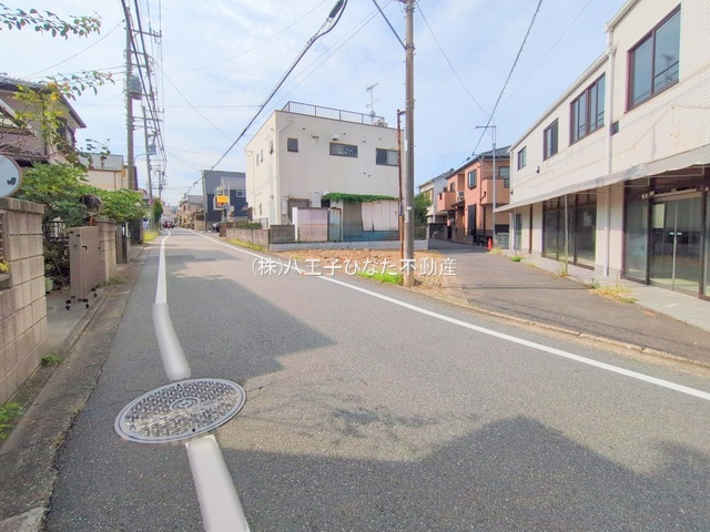 祝：成約済み　八王子市　元横山町　売地の前面道路含む現地写真|～仲介手数料無料☆八王子ひなた不動産～八王子市元横山町　売地