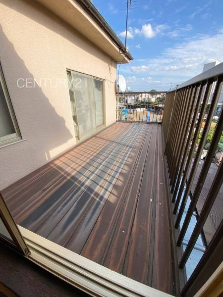 前橋市朝日町中古一戸建てのバルコニー