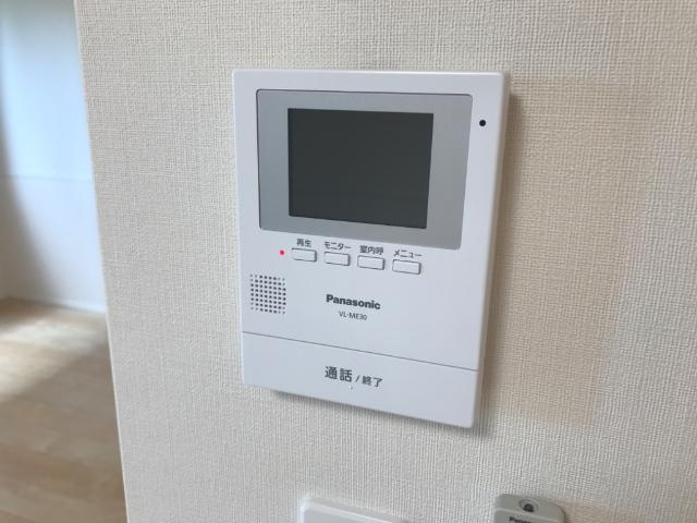 リアンＫの内装|カメラ付インターホン