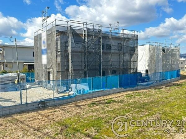 リーブルガーデン上牧 ２号棟 ／新築一戸建の前面道路含む現地写真|■現地撮影写真■お気軽にお問い合わせくださいませ！