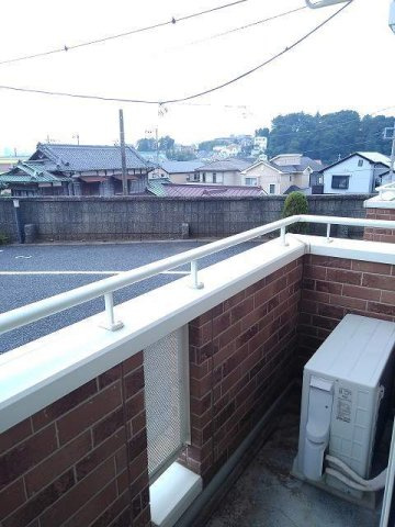 リバティーベル天神のバルコニー