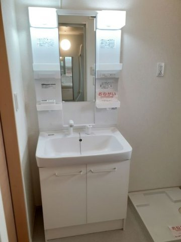 フィオーレツカサⅢ　Ａ棟の洗面所