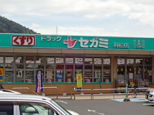 ヒュッゲの周辺|ドラッグセガミ利松店まで610ｍ