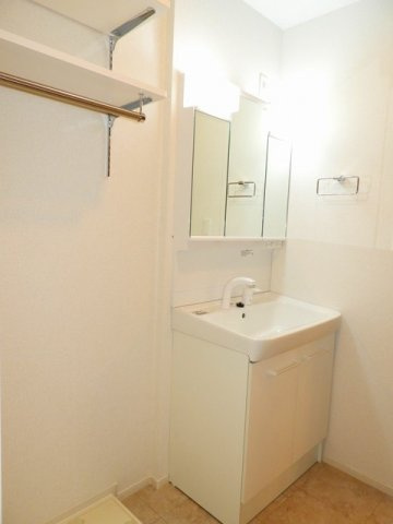 セイバリーⅡの洗面所|スペースが確保できる洗面所です