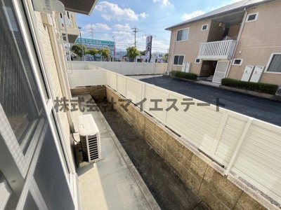 【バルコニー】 | フルール・プリムヴェール B棟 | 別部屋写真