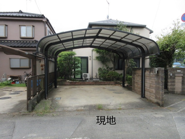 中古戸建　東松山市殿山町33-8の駐車場