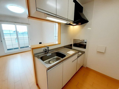 【キッチン】 | ヴィラＫＡＲＡＳＡＷＡ　Ｂ